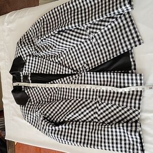 Guess Plaid Blazer
